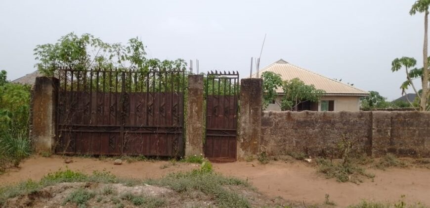 PROPERTY AT IKHUENIRO, OFF BENIN AGBOR ROAD, BENIN CITY, EDO STATE.